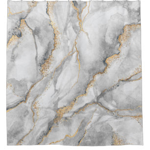 abstract background, creative texture of white mar shower curtain