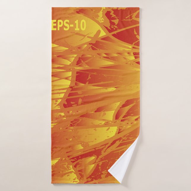 Abstract background. Creative vintage background.  Bath Towel (Bath Towel)