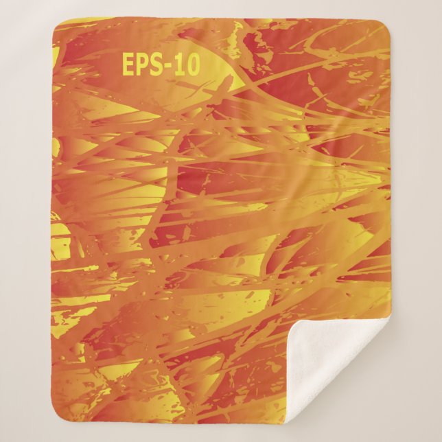 Abstract background. Creative vintage background.  Sherpa Blanket (Front)