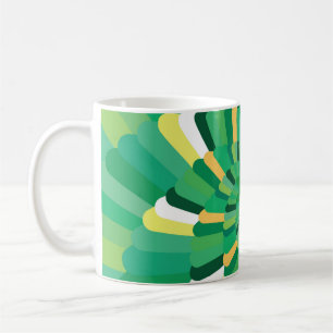 Abstract background Geometric Gradation spiralgeom Coffee Mug
