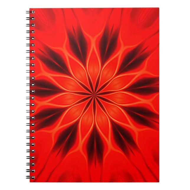 Abstract background. Geometric oriental kaleidosco Notebook (Front)