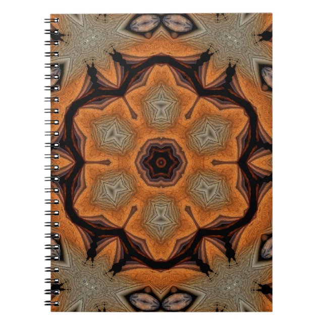 Abstract background. Glowing colours designabstrac Notebook (Front)