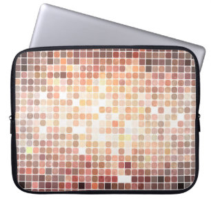 abstract background. gold mosaic. illustration dig laptop sleeve