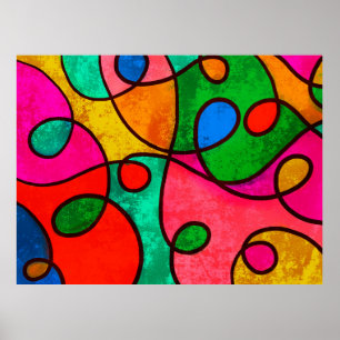 Abstract background graphic design poster