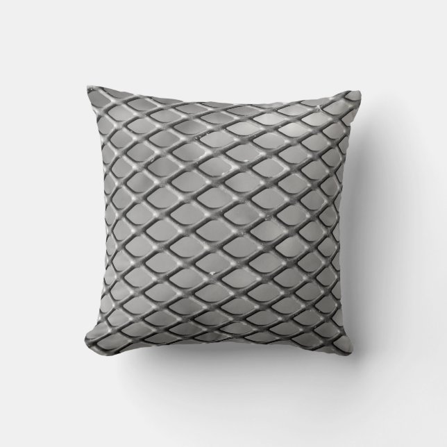 Abstract background grey cushion (Front)