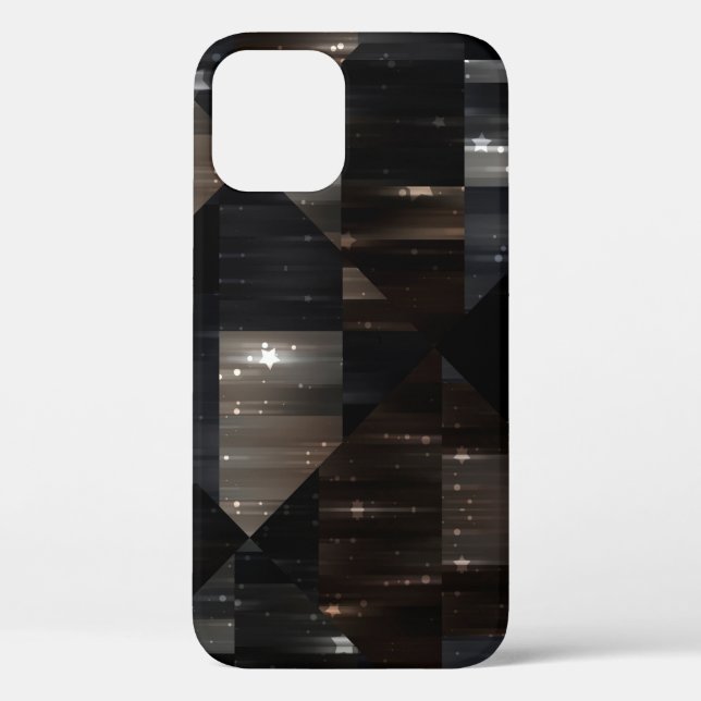 abstract background. grey mosaic illustration digi Case-Mate iPhone case (Back)