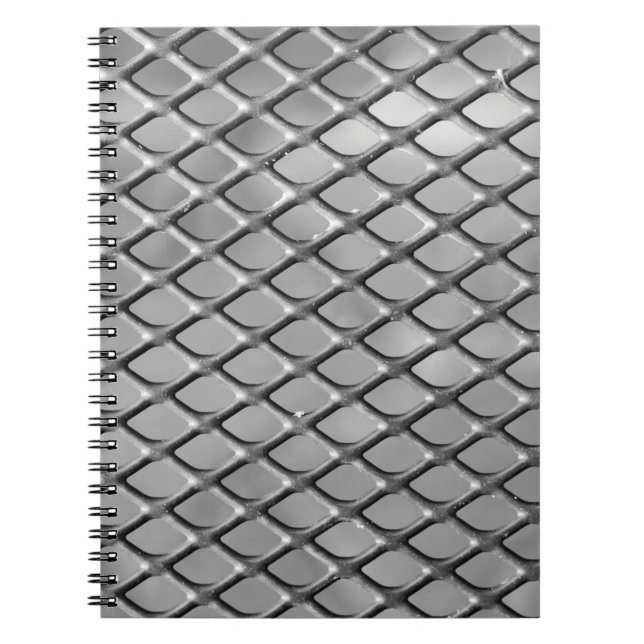 Abstract background grey notebook (Front)