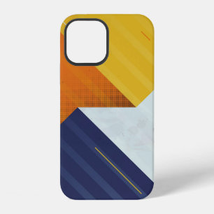Abstract Background. Grunge texture. Triangle geo iPhone 12 Case