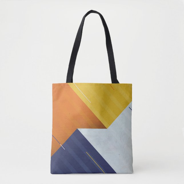  Abstract Background. Grunge texture. Triangle geo Tote Bag (Front)