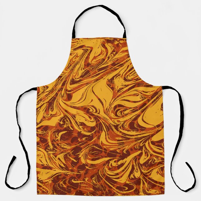 Abstract Background Grunge Vintage Texture Graphic Apron (Front)