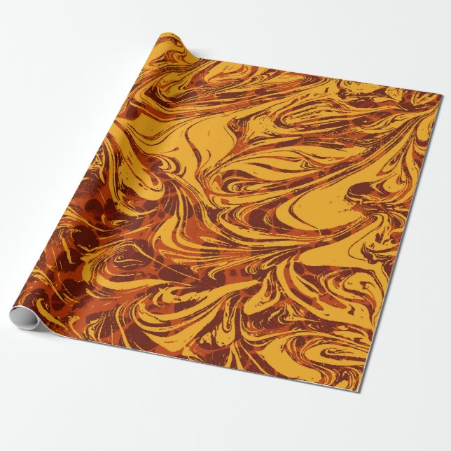 Abstract Background Grunge Vintage Texture Graphic Wrapping Paper (Unrolled)