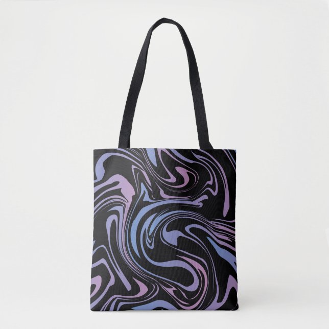 Abstract background. Liquid marble. Background flu Tote Bag (Front)