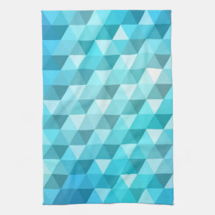 Abstract background made of mosaic pattern tea towel