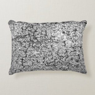 Abstract background. Monochrome texture. Image inc Decorative Cushion