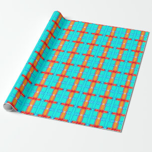 abstract background   multicolored gingham pattern wrapping paper