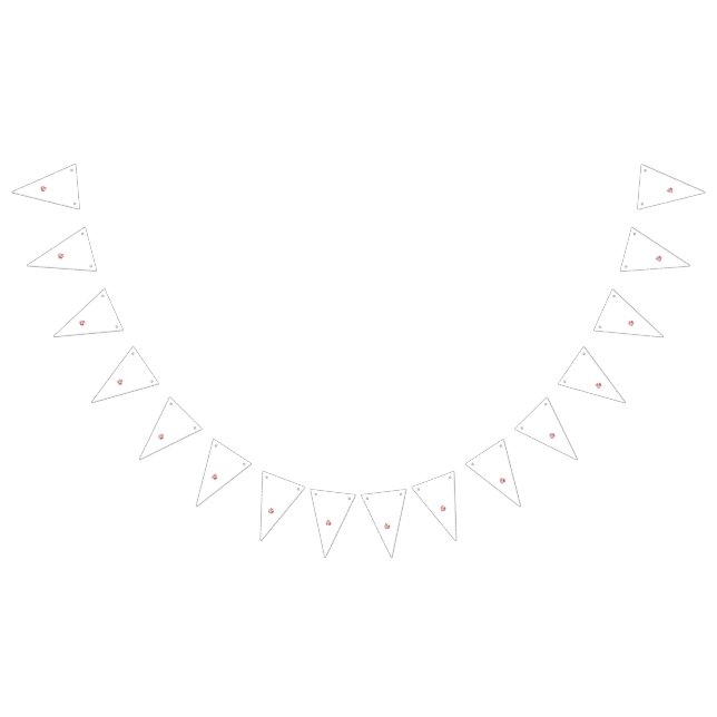Abstract background pattern featuring various shap bunting  (All)