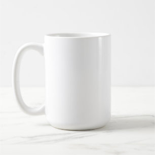Abstract background pattern featuring various shap coffee mug