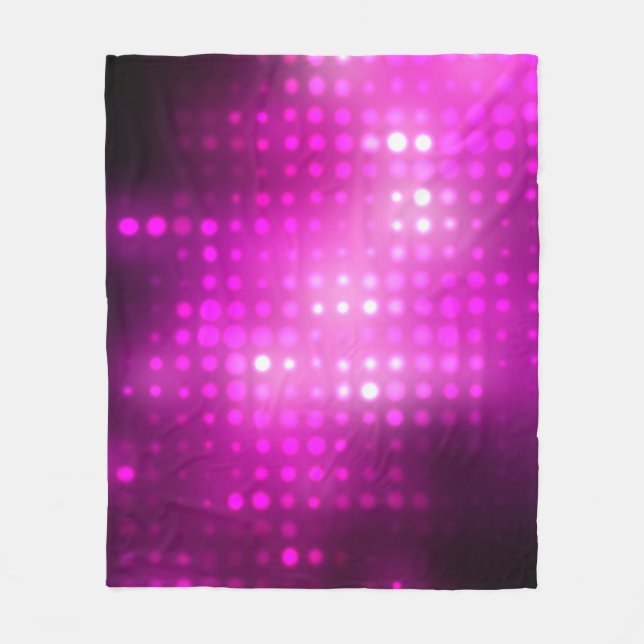 Abstract background. pink geometrical background w fleece blanket (Front)