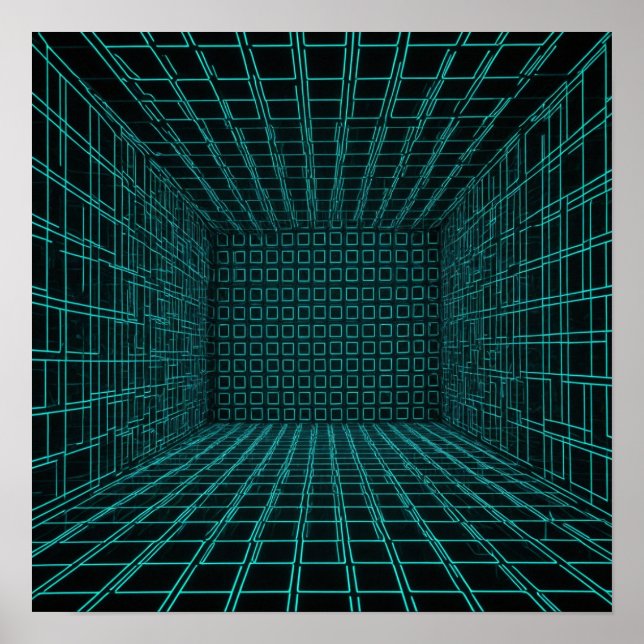 Abstract Background Poster (Front)