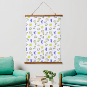 Abstract background, seamless pattern hanging tapestry