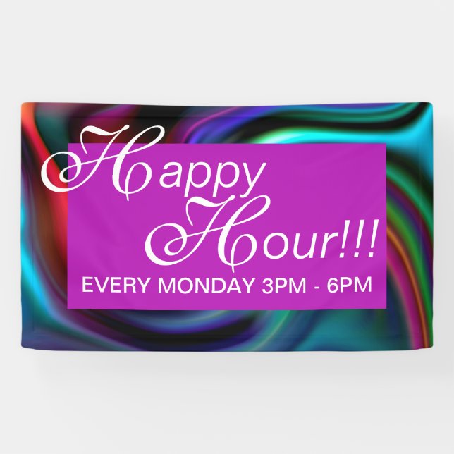 Abstract Background Spirals soft I + your ideas Banner (Horizontal)