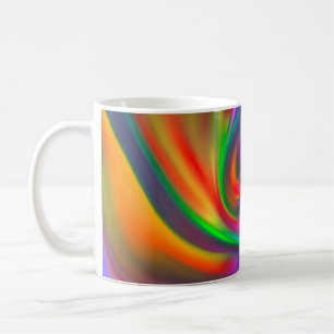 Abstract Background Spirals Soft II Coffee Mug