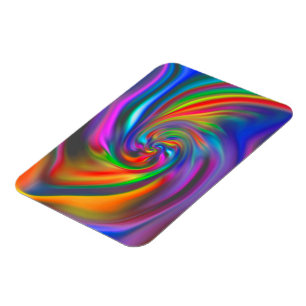 Abstract Background Spirals Soft II Magnet
