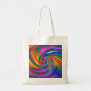 Abstract Background Spirals Soft II Tote Bag