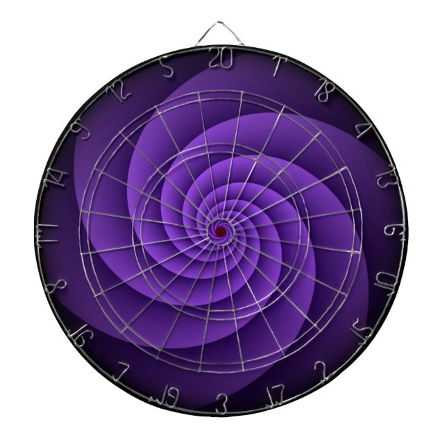 Abstract Background Spirals soft IV Dartboard (Front)