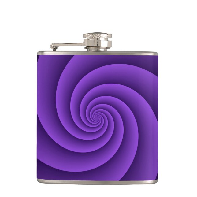 Abstract Background Spirals soft IV Hip Flask (Front)