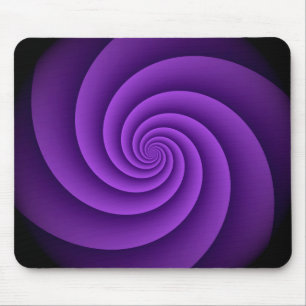 Abstract Background Spirals soft IV Mouse Pad