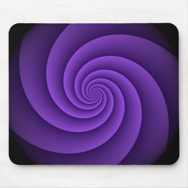 Abstract Background Spirals soft IV Mouse Pad (Front)