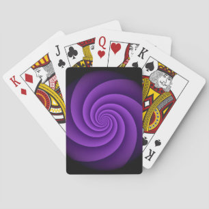 Abstract Background Spirals soft IV Playing Cards