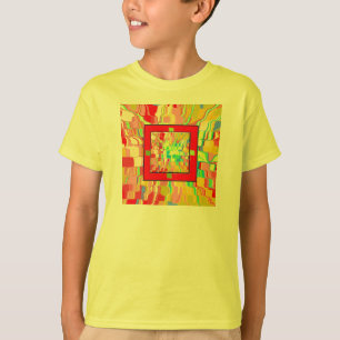 Abstract Background T-Shirt