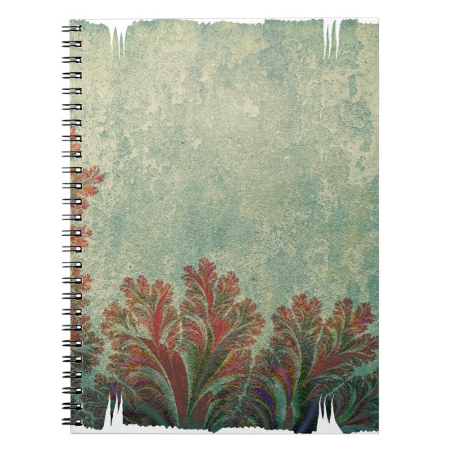 Abstract background template notebook (Front)