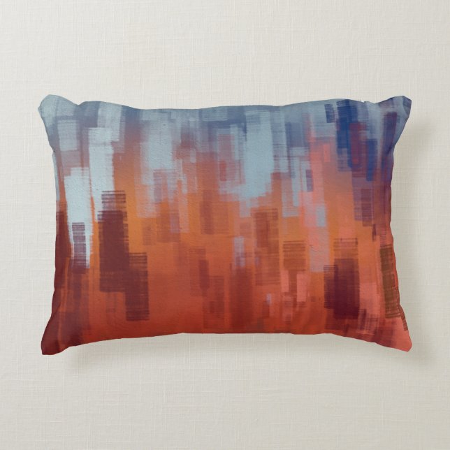 Abstract background texture. 2d illustration. Expr Decorative Cushion (Front)