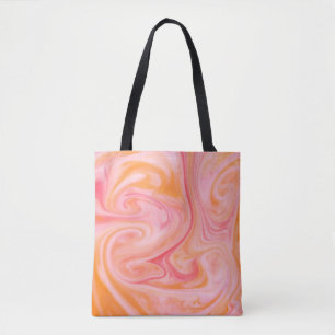 Abstract background texture of swirling or flowing tote bag