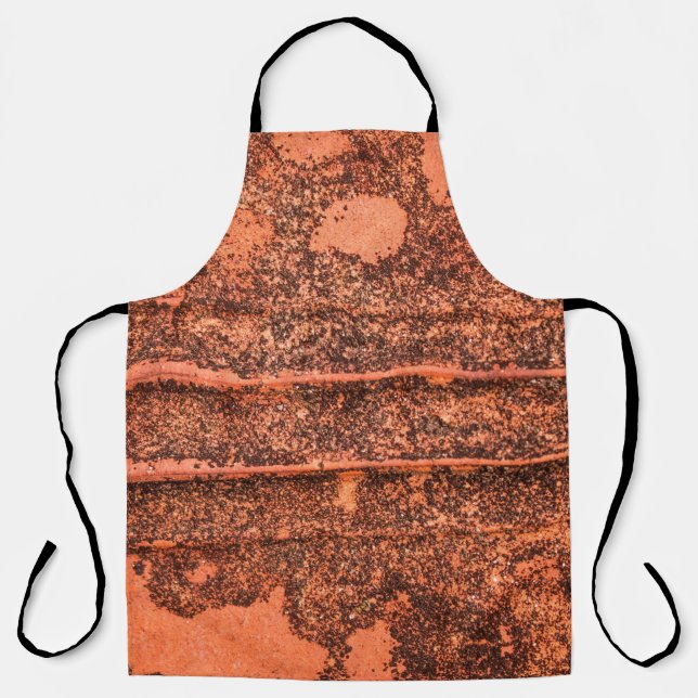 Abstract background textureabstract, aged, antique apron (Front)