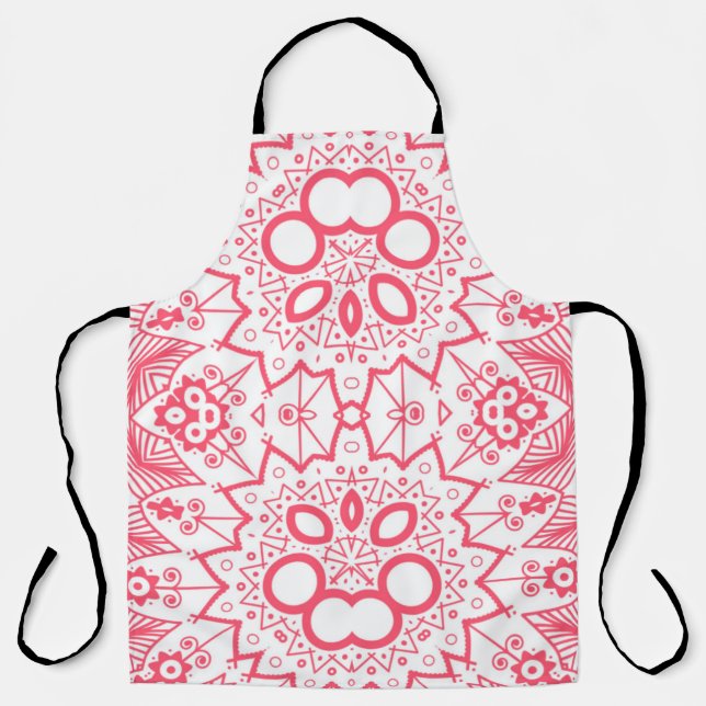 Abstract background wallpaper design and pattern3d apron (Front)
