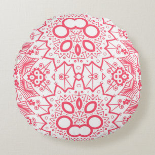 Abstract background wallpaper design and pattern3d round cushion