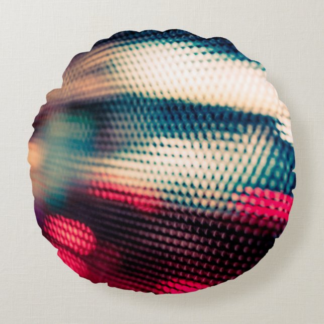 abstract background with bokeh defocused lights an round cushion (Front)