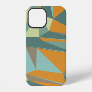 Abstract background with colourful trianglesabstra iPhone 12 case
