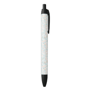 Abstract background with mixed small spots black ink pen