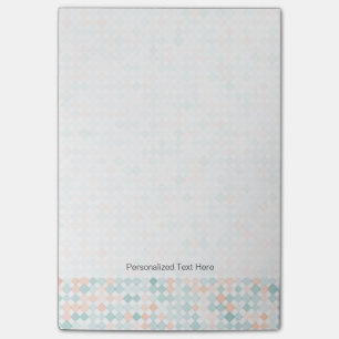 Abstract background with mixed small spots post-it notes