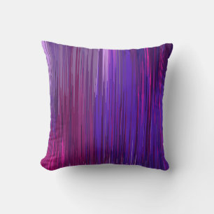 Abstract background with thin purple vertical line cushion
