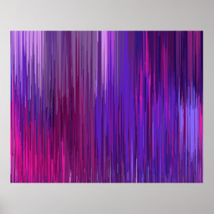 Abstract background with thin purple vertical line poster