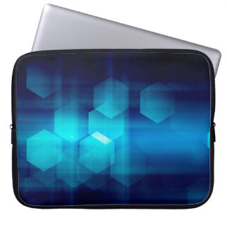 abstract backgrounds, Abstract matrix like backgro Laptop Sleeve
