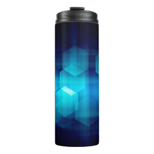 abstract backgrounds, Abstract matrix like backgro Thermal Tumbler