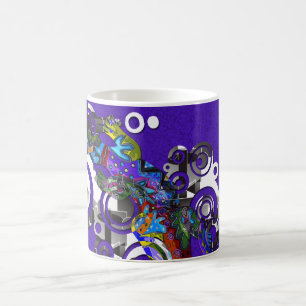 Abstract BALI Gecko Coffee Mug