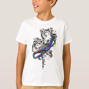 Abstract BALI Gecko T-Shirt